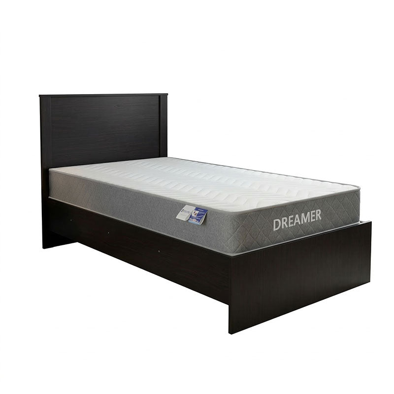 Κρεβάτι με στρώμα Athos-Dreamer  wenge 90x190εκ - Pakobazaar