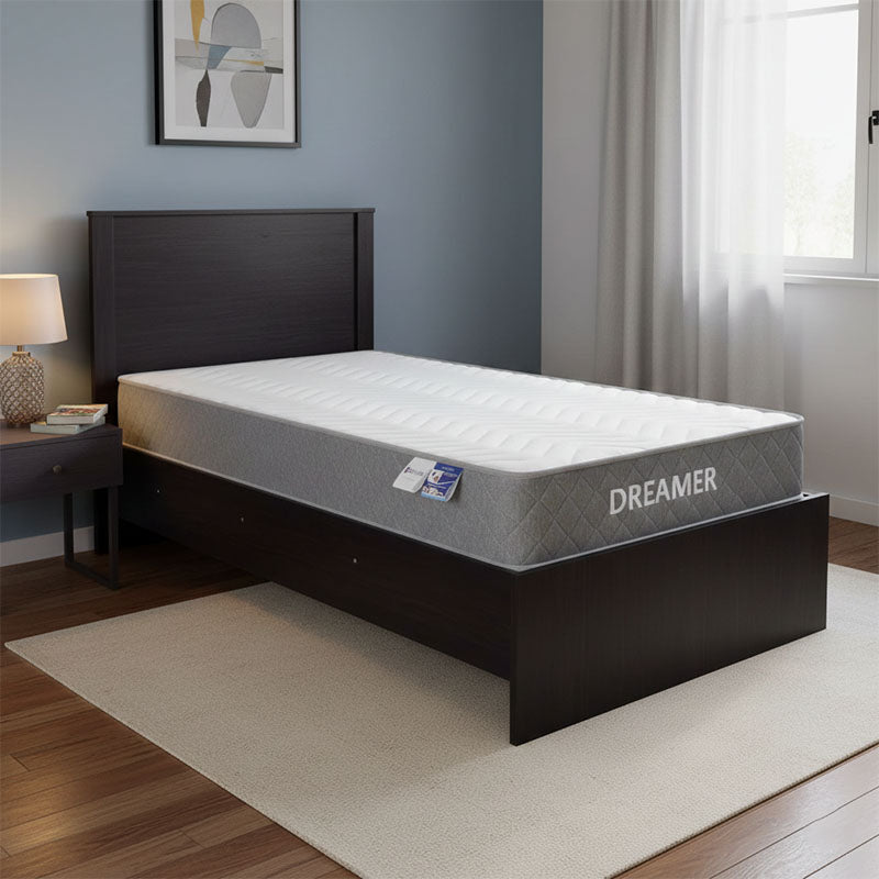 Κρεβάτι με στρώμα Athos-Dreamer  wenge 90x190εκ - Pakobazaar