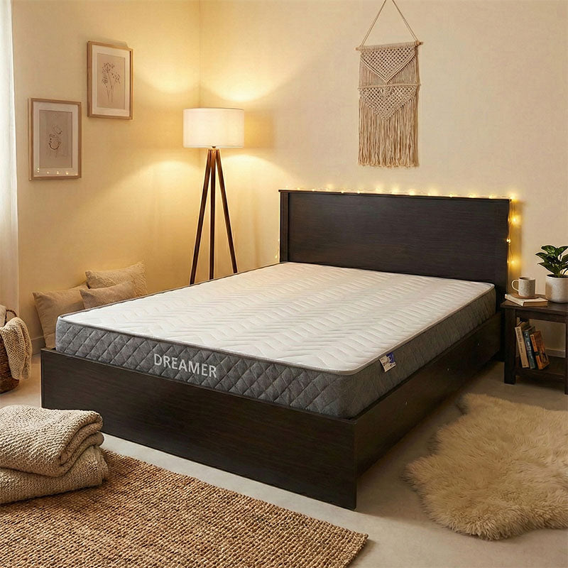Κρεβάτι με στρώμα Athos-Dreamer  wenge 160x200εκ - Pakobazaar