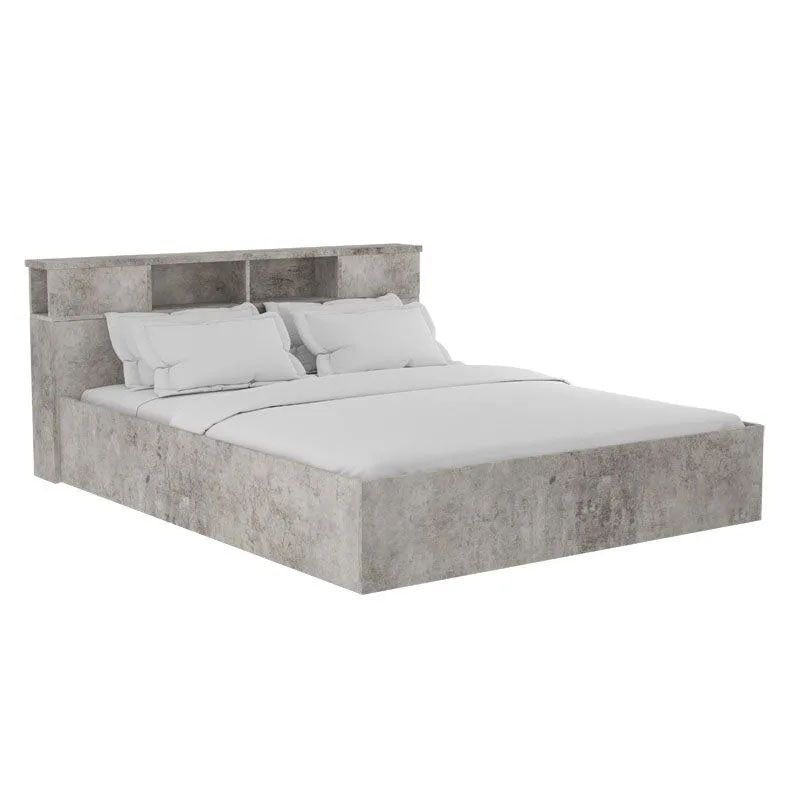 Κρεβάτι με στρώμα Olympus-Dreamer  antique ανθρακί 160x200εκ - Pakobazaar