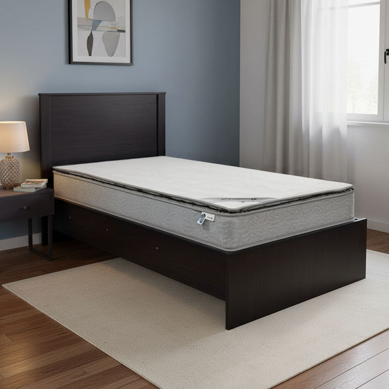 Κρεβάτι με στρώμα Athos-Perfecto  wenge 90x190εκ - Pakobazaar