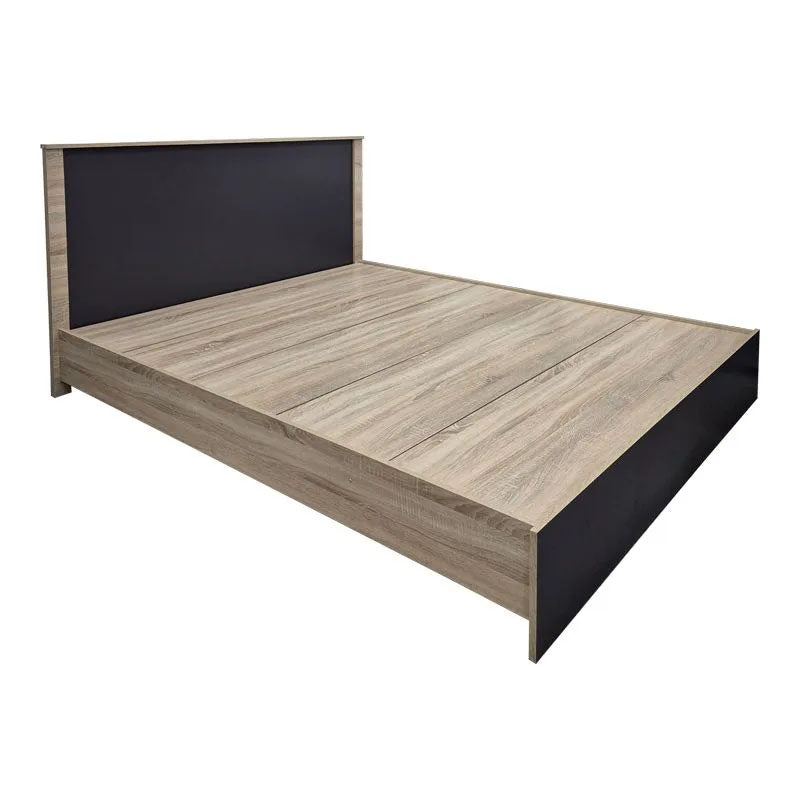 Κρεβάτι με στρώμα Athos-Resty  sonoma-ανθρακί 160x200εκ