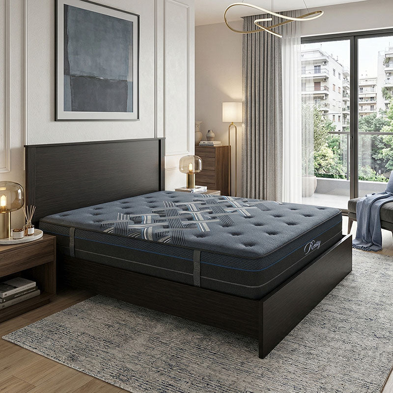 Κρεβάτι με στρώμα Athos-Resty  wenge 160x200εκ - Pakobazaar