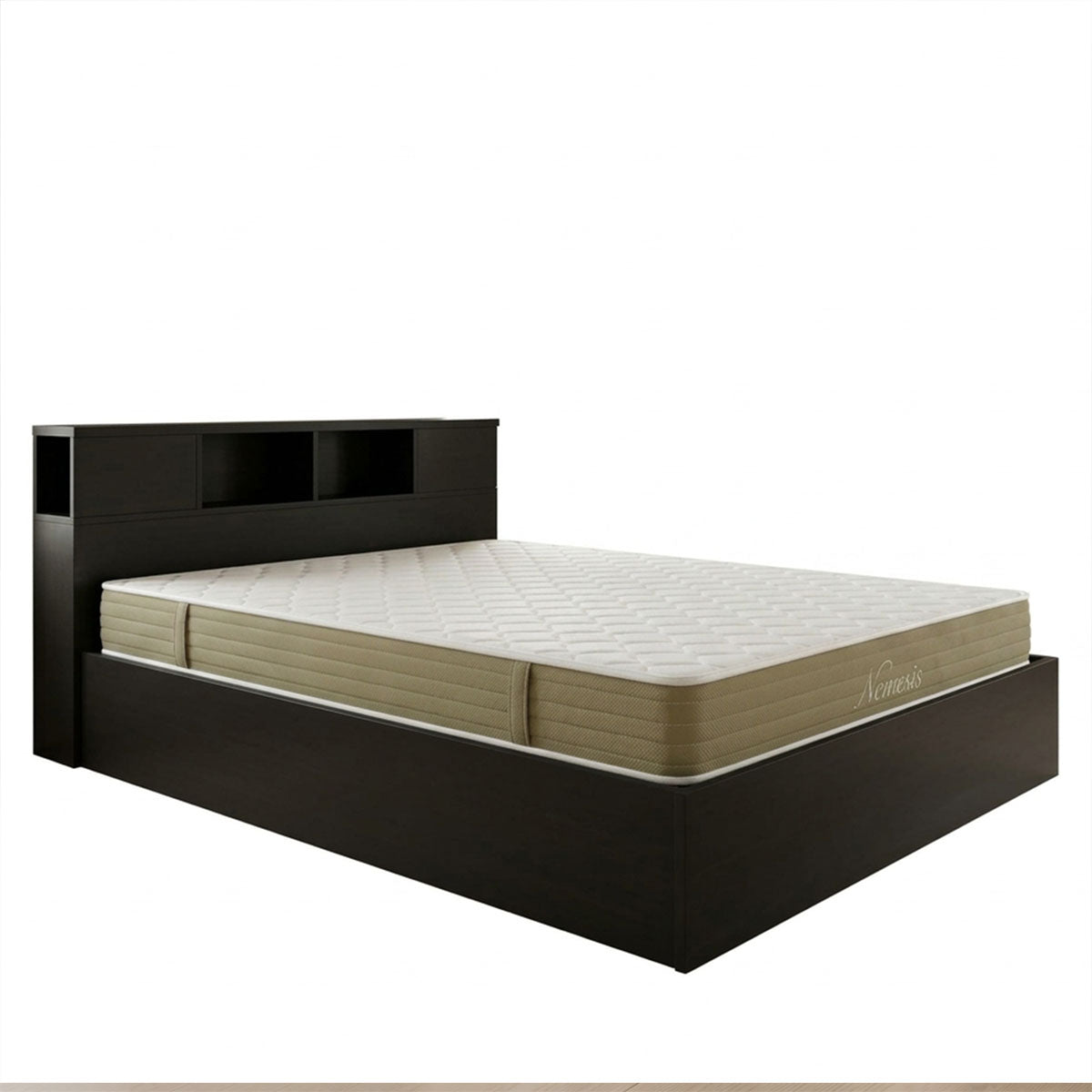 Κρεβάτι με στρώμα Olympus Nemesis  wenge 160x200εκ
