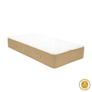 Κρεβάτι με στρώμα Athos Sleepy  sonoma λευκό 90x190εκ - Pakobazaar