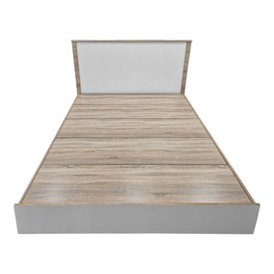 Κρεβάτι με στρώμα Athos Sleepy  sonoma λευκό 160x200εκ - Pakobazaar
