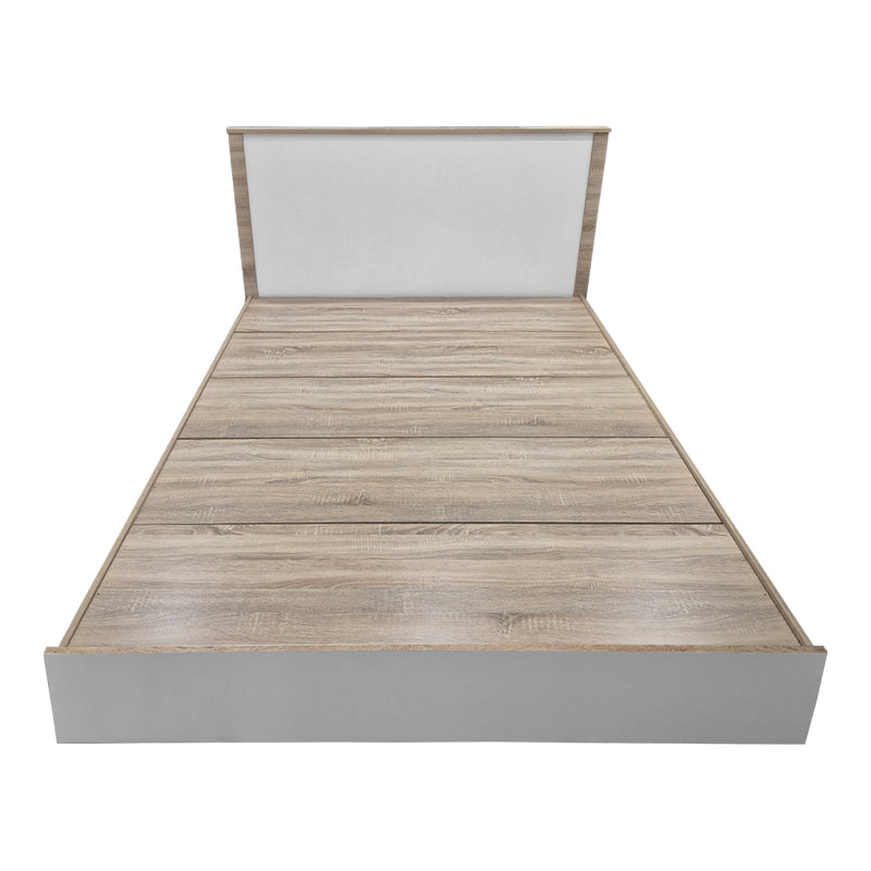 Κρεβάτι με στρώμα Athos Sleepy  sonoma λευκό 160x200εκ - Pakobazaar
