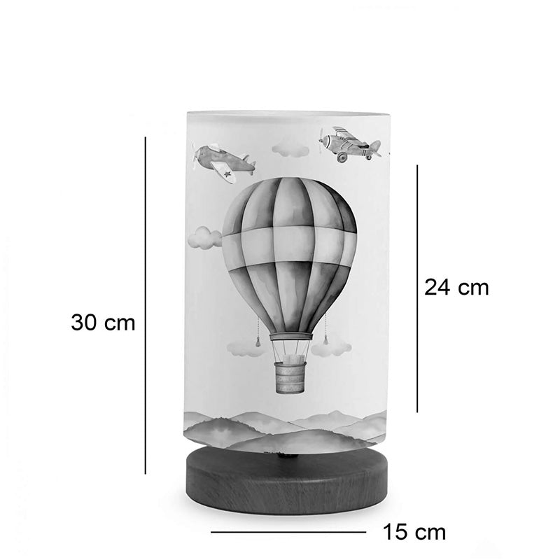 Παιδικό επιτραπέζιο φωτιστικό Balon  πολύχρωμο Φ15x30εκ - Pakobazaar
