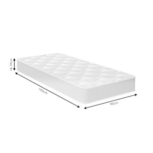 Στρώμα Fix Pad Chic Strom μονής όψης 18-19cm 90x190εκ - Pakobazaar