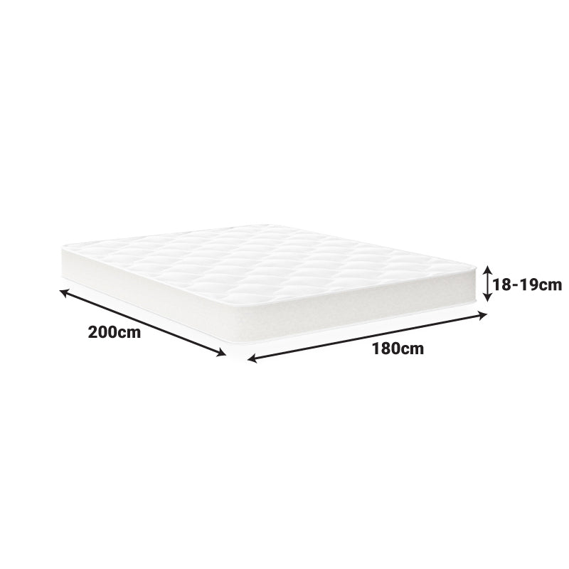 Στρώμα Snooz Chic Strom διπλής όψης 18-19cm 180x200εκ - Pakobazaar