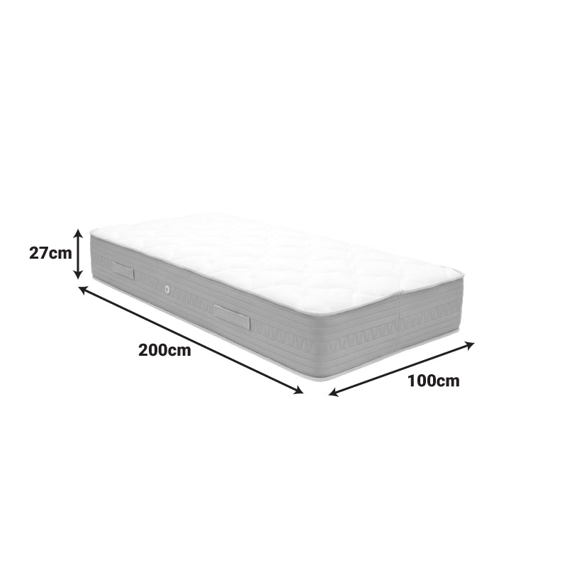 Στρώμα Sleepy  bonnel spring διπλής όψης 27cm 100x200εκ - Pakobazaar
