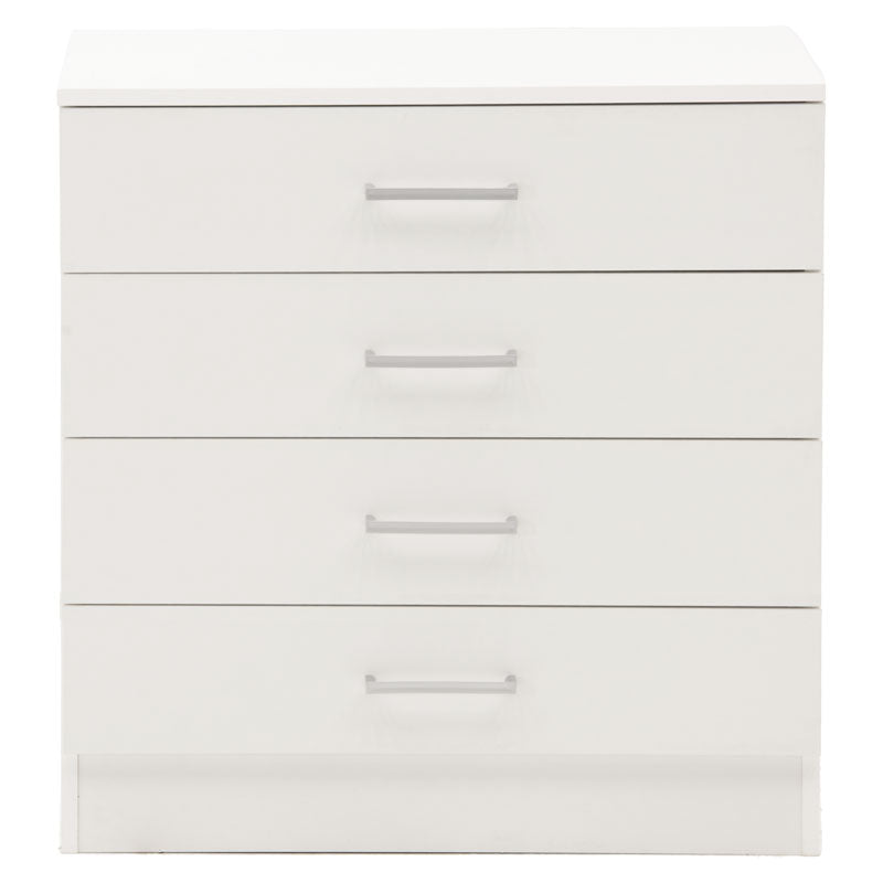 Συρταριέρα Elise  4ων συρταριών λευκό 69x40x71εκ - Pakobazaar