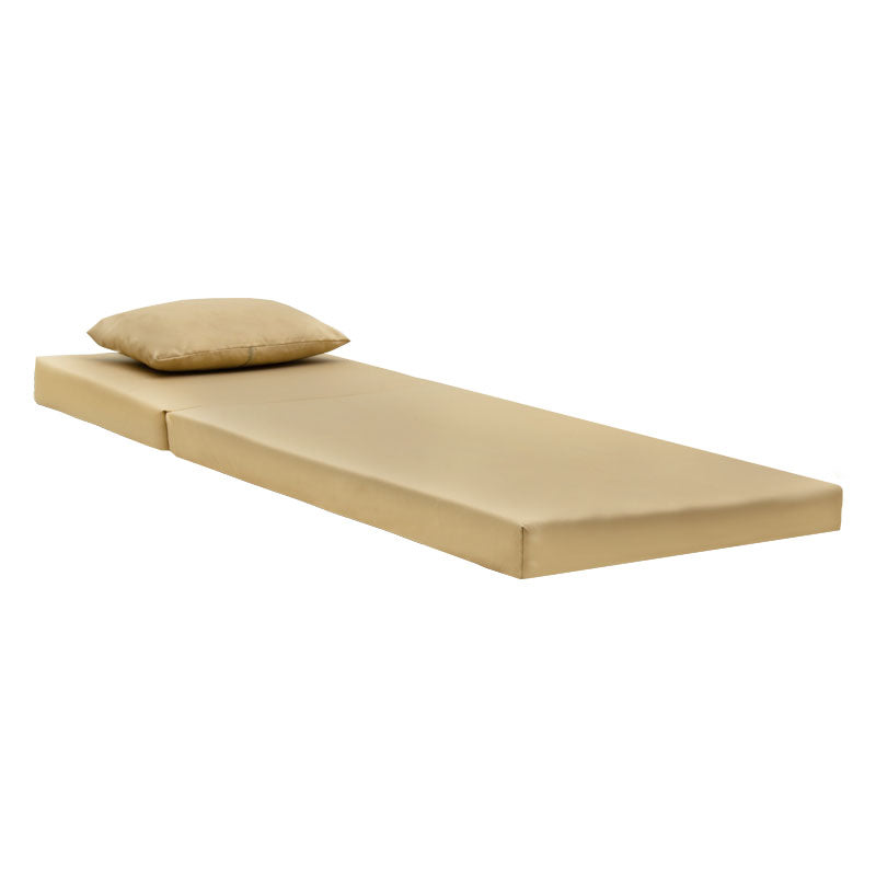 Μαξιλάρι ξαπλώστρας Sadie  ύφασμα μπεζ 65x185x10εκ - Pakobazaar