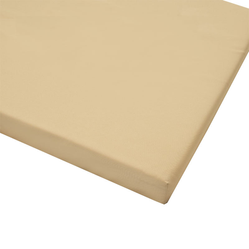 Μαξιλάρι ξαπλώστρας Sadie  ύφασμα μπεζ 65x185x10εκ - Pakobazaar