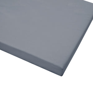 Μαξιλάρι ξαπλώστρας Sadie  ύφασμα γκρι 65x185x15εκ - Pakobazaar
