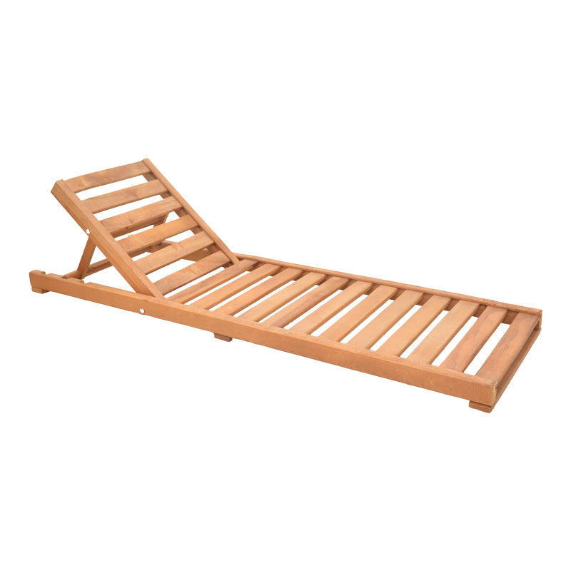 Ξαπλώστρα με μαξιλάρι Specta  μασίφ ξύλο οξιάς 60x190x50εκ - Pakobazaar