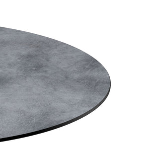 Επιφάνεια τραπεζιού Inspire  HPL γκρι cement Φ69εκ πάχους 12mm - Pakobazaar
