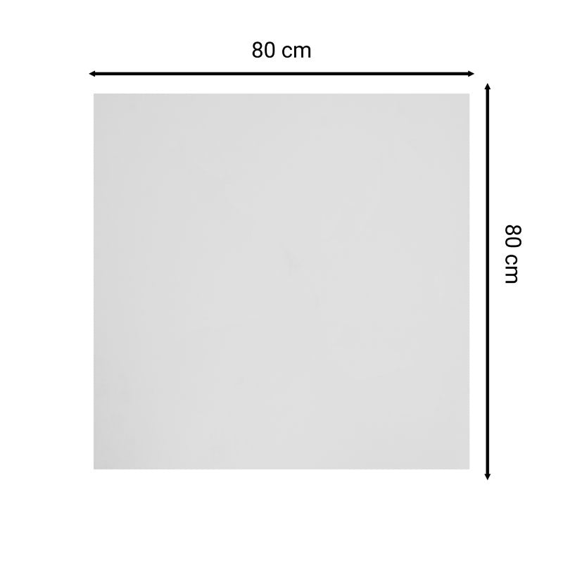 Επιφάνεια τραπεζιού Skyline  Werzalit ivory 80x80εκ πάχους 35mm - Image 4