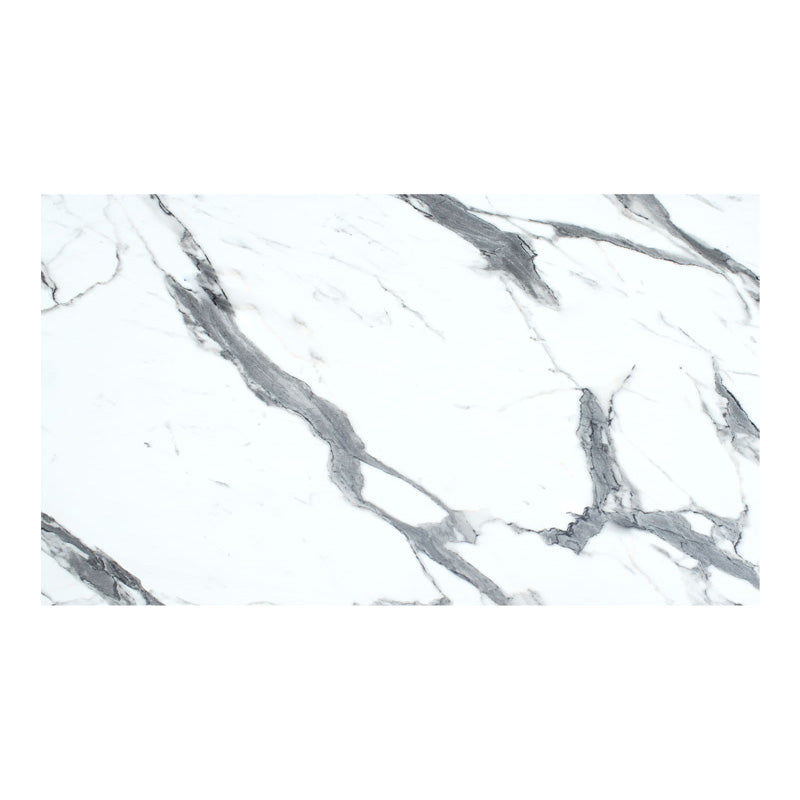 Επιφάνεια τραπεζιού Melody  HPL λευκό μαρμάρου 69x120εκ πάχους 12mm - Image 1