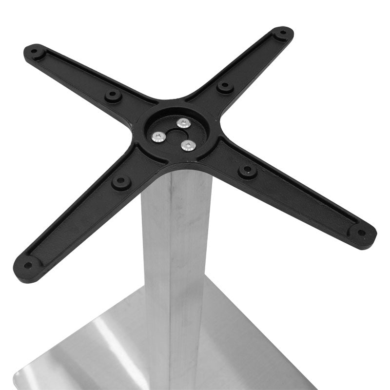 Βάση τραπεζιού bar μεσαίου ύψους Soar  αλουμινίου 45x45x94εκ - Image 3