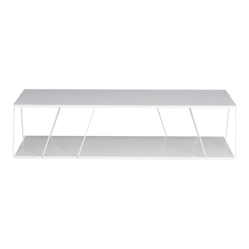 Τραπέζι σαλονιού Tars  λευκό 120x50x30εκ - Pakobazaar