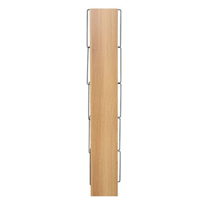 Βιβλιοθήκη mini Tars  sonoma-μαύρο 50x22x150εκ - Image 4