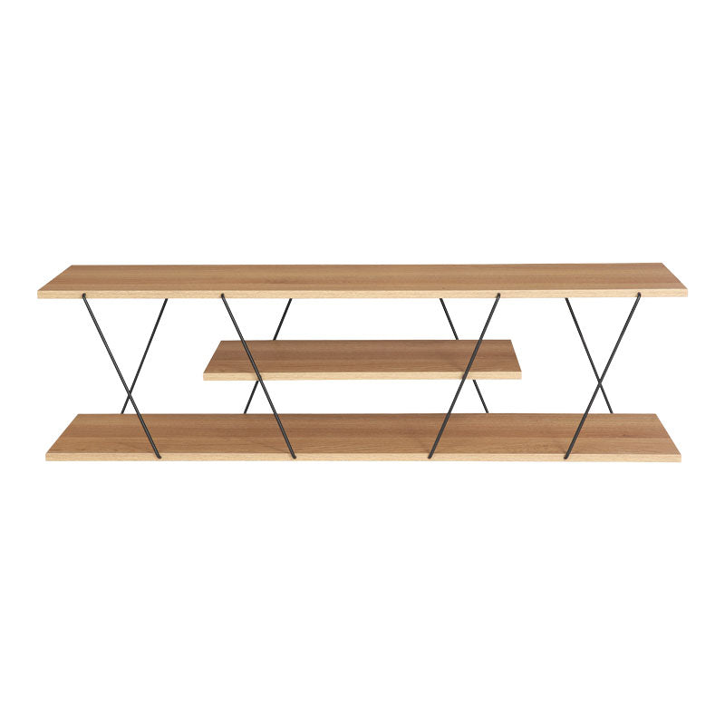 Έπιπλο τηλεόρασης Tars  sonoma-μαύρο 120x30x33εκ - Image 4