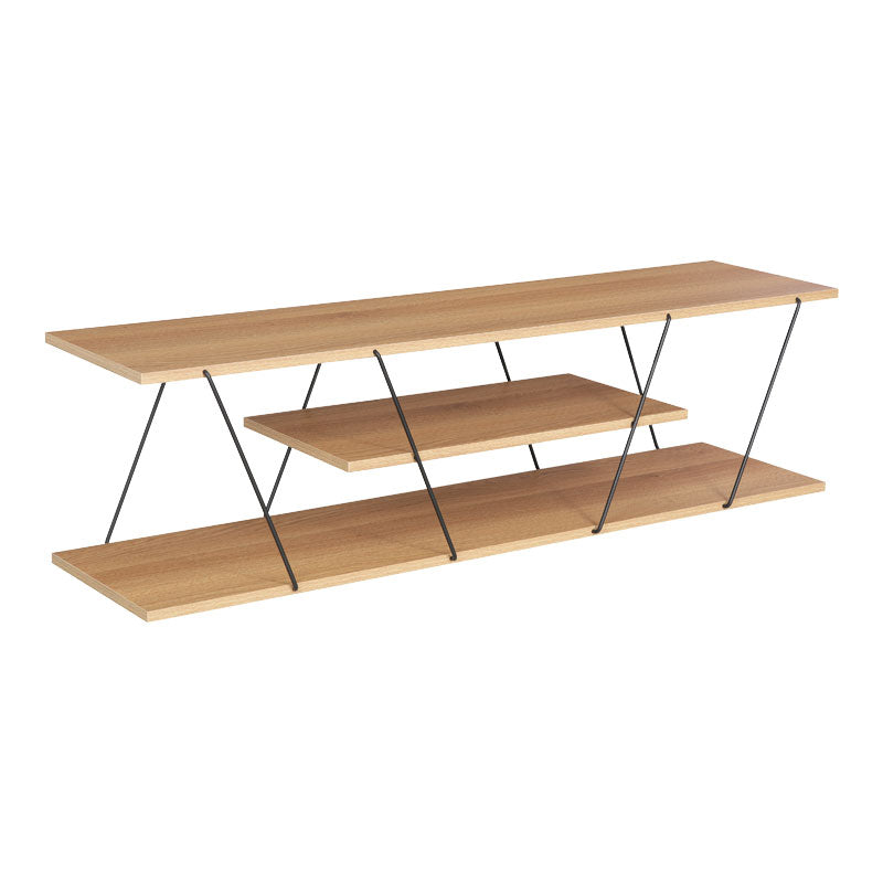 Έπιπλο τηλεόρασης Tars  sonoma-μαύρο 120x30x33εκ - Image 1