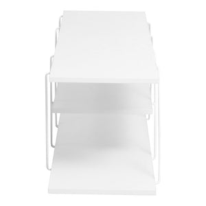 Έπιπλο τηλεόρασης Tars  λευκό 120x30x33εκ - Pakobazaar