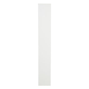 Βιβλιοθήκη Tars  λευκό 84x24x157εκ - Pakobazaar