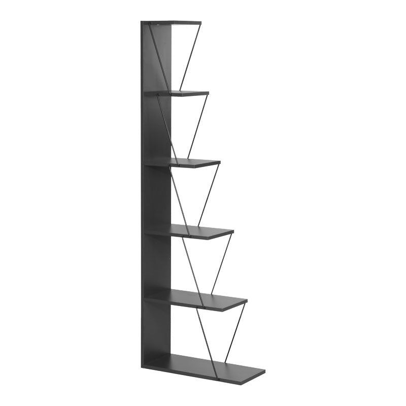 Βιβλιοθήκη mini Tars  ανθρακί-μαύρο 100x22x150εκ - Pakobazaar