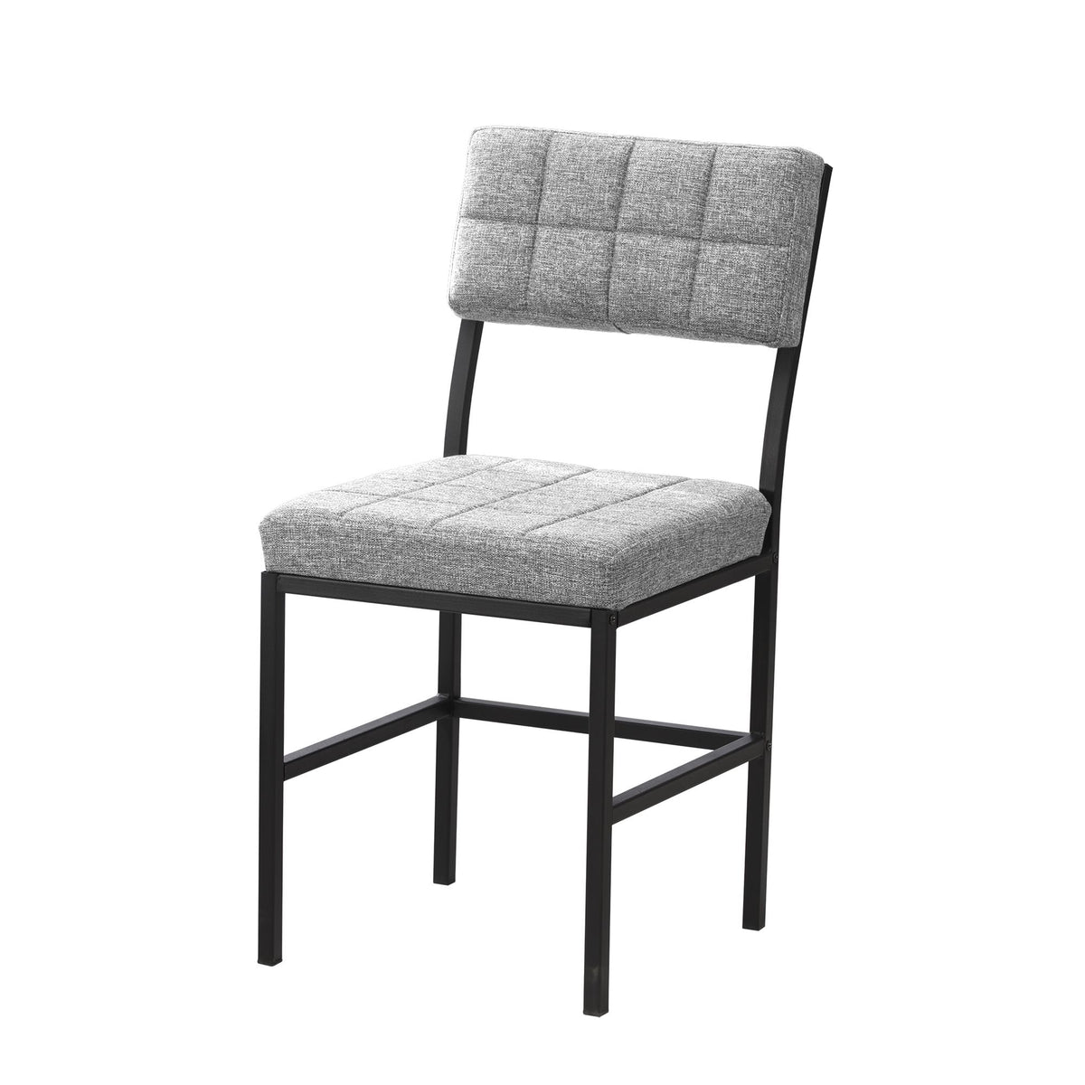 Καρέκλα Vartholomio Γκρι 40x40x82 εκ.