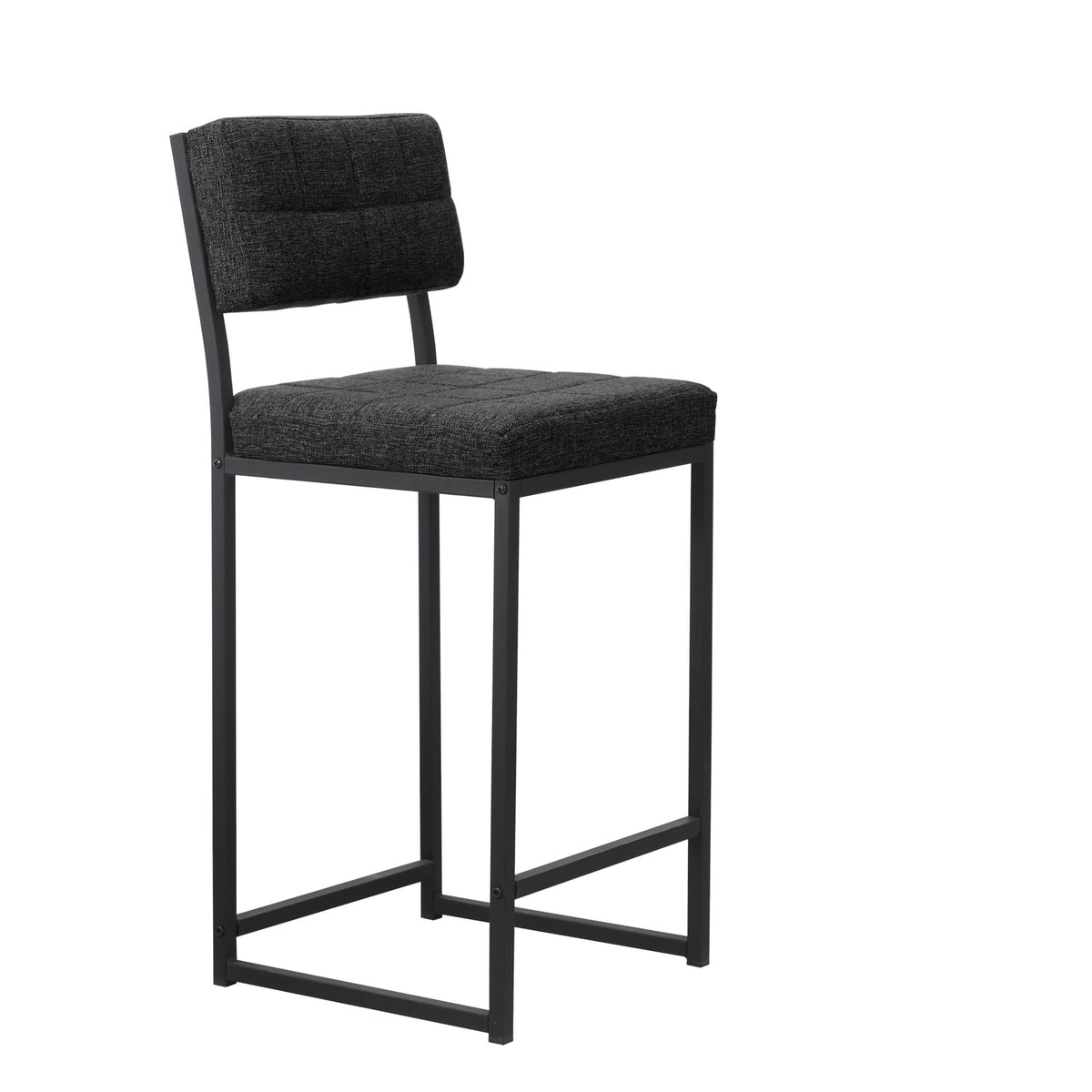 Σκαμπό Μπαρ Chiliadou Ανθρακί 40x40x98 εκ.