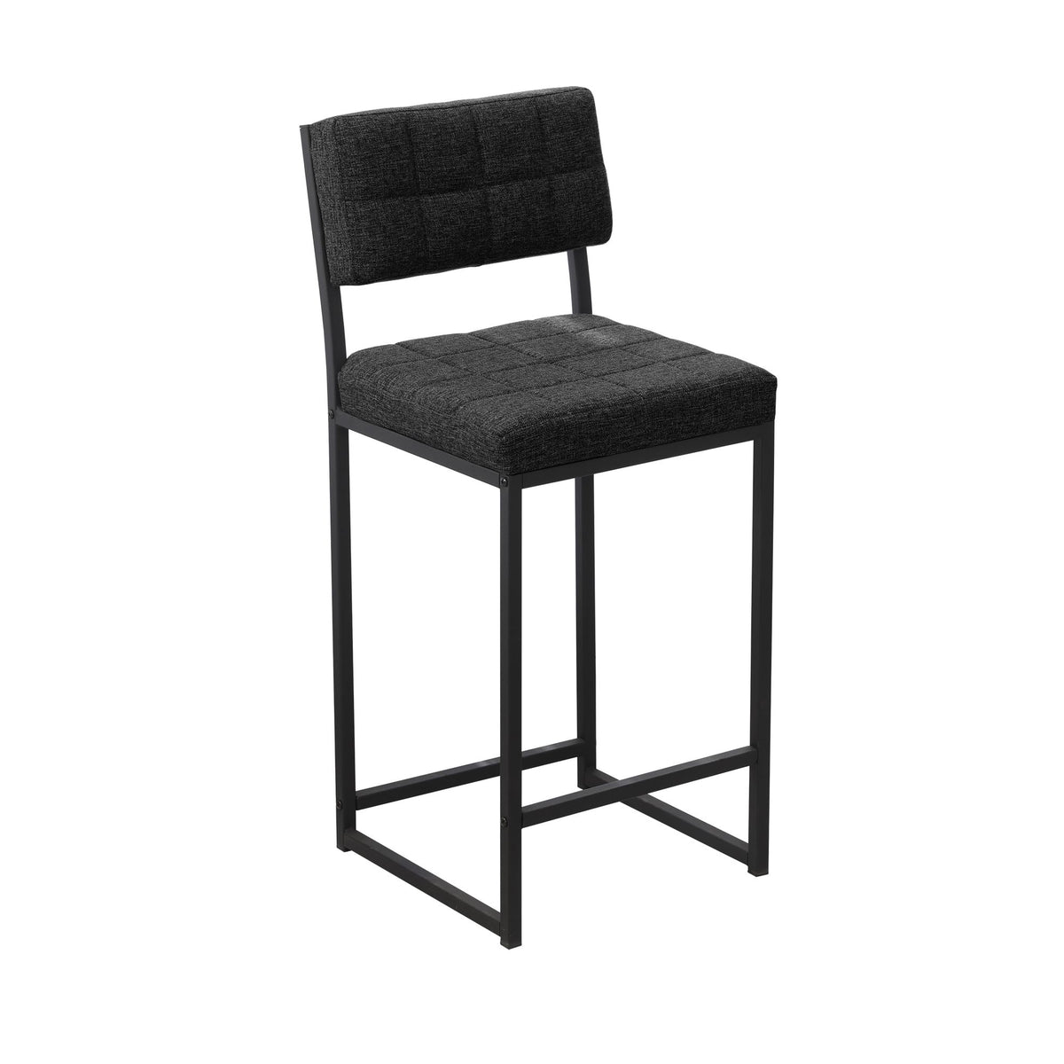 Σκαμπό Μπαρ Chiliadou Ανθρακί 40x40x98 εκ.