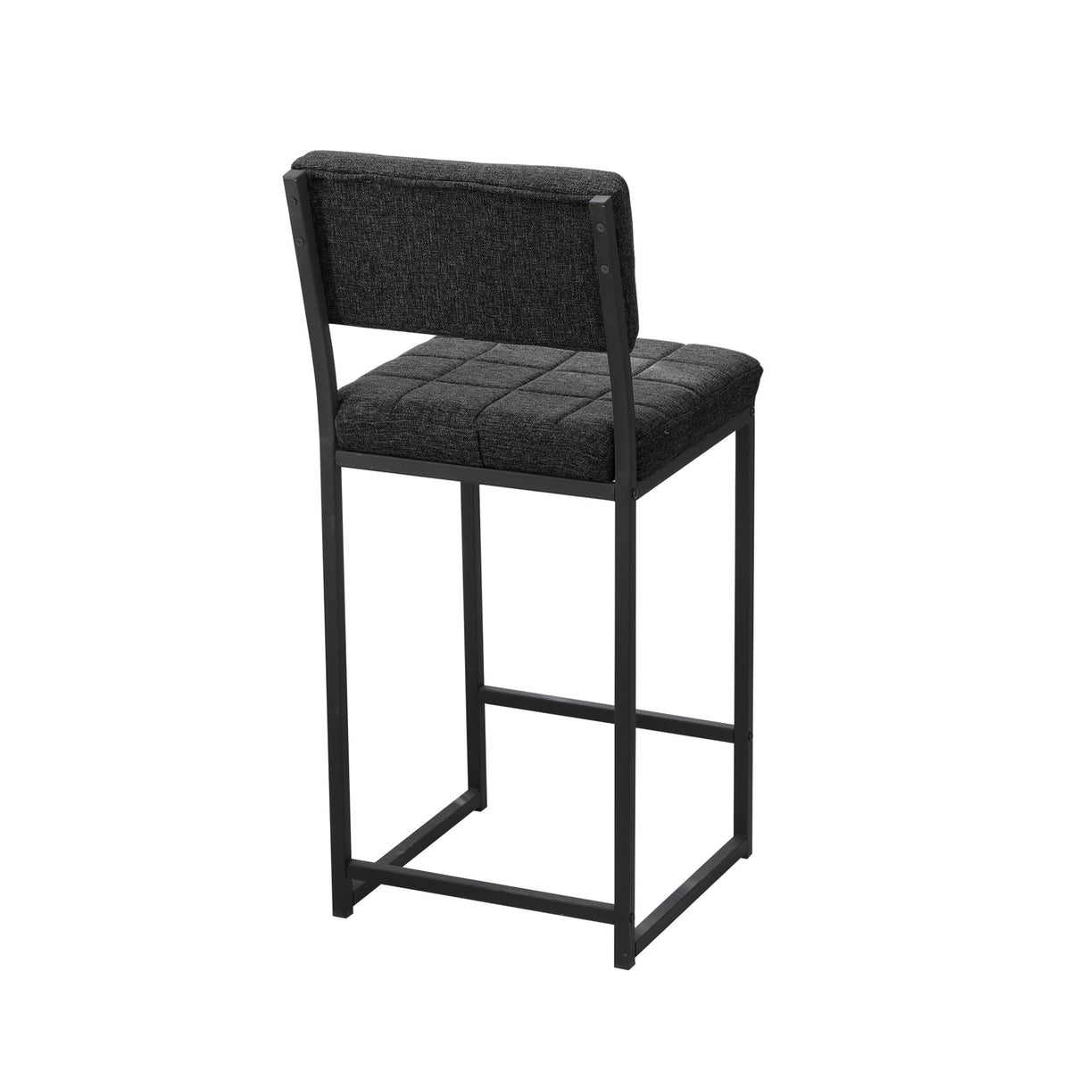 Σκαμπό Μπαρ Chiliadou Ανθρακί 40x40x98 εκ.