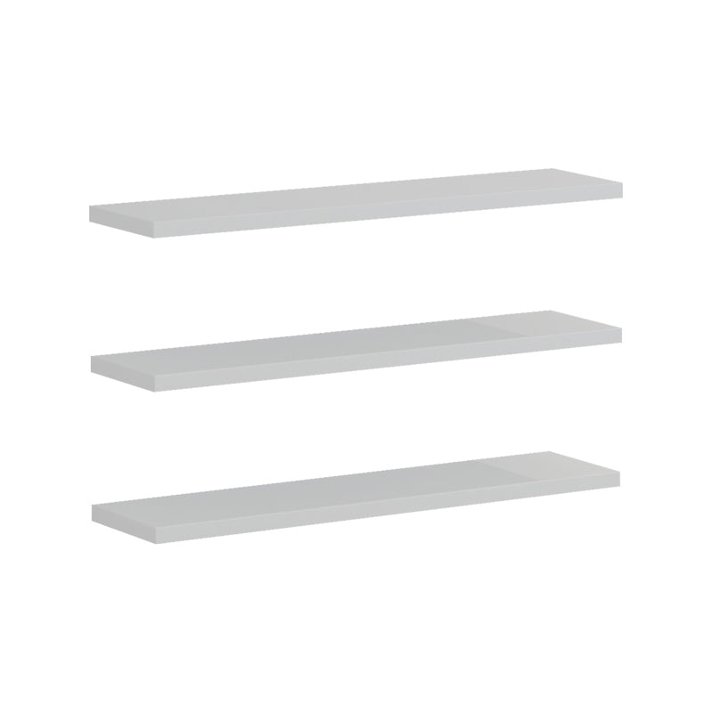 Ραφιέρα τοίχου Divar  λευκή 60x14.5x1.8εκ - Pakobazaar