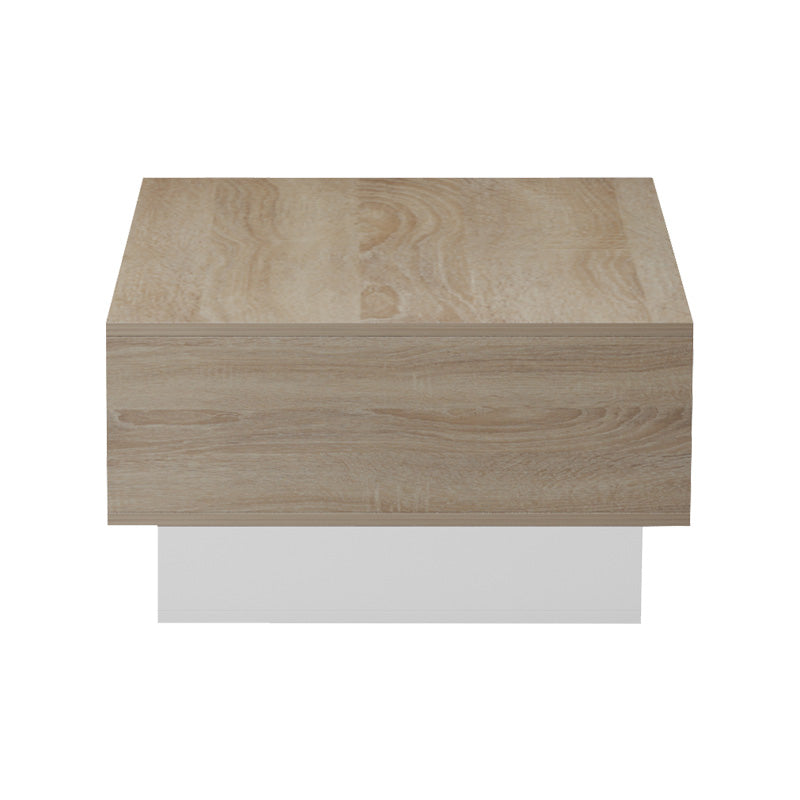Τραπέζι σαλονιού Dekost  σε sonoma-λευκή απόχρωση 105x50x32εκ - Image 6
