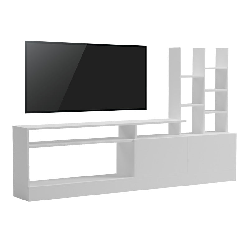Σύνθετο σαλονιού Seruno  λευκό 170x25x100εκ - Pakobazaar