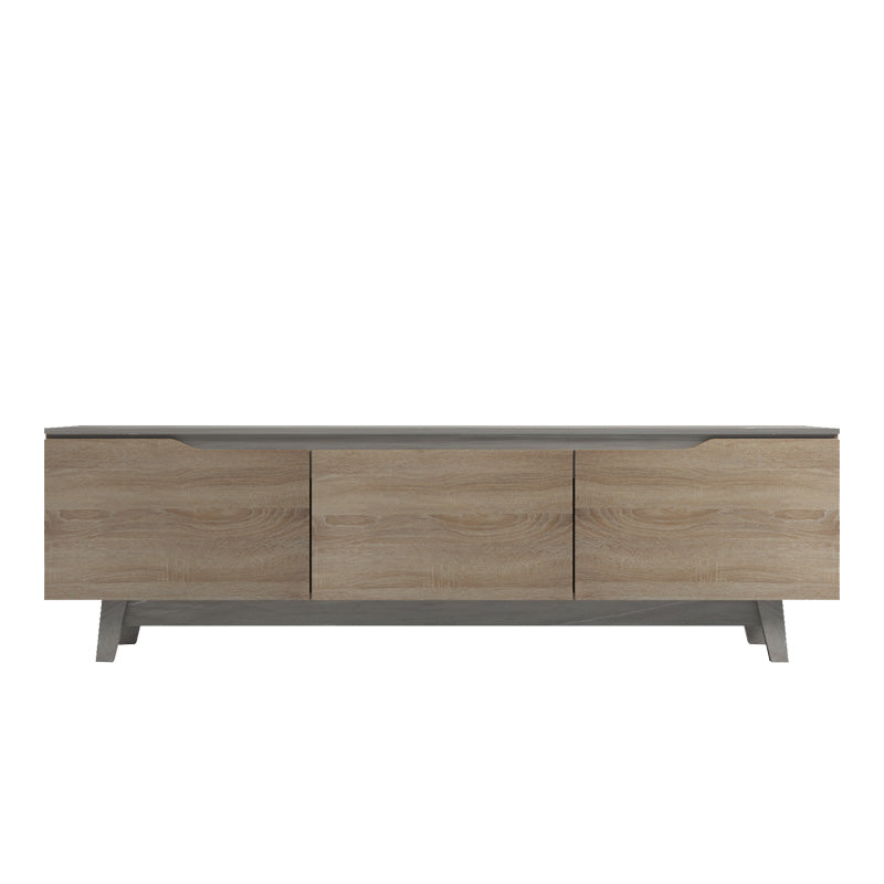 Έπιπλο τηλεόρασης Kasandra  μπεζ μαρμάρου-sonoma 180x35x48.5εκ - Pakobazaar