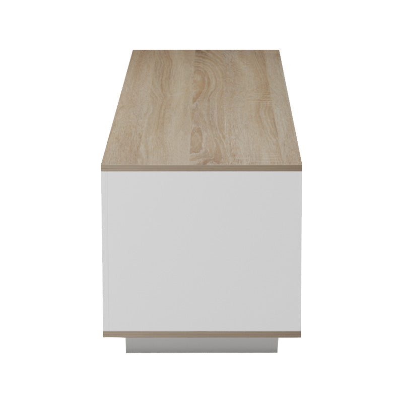 Έπιπλο τηλεόρασης Winey  σε sonoma-λευκή απόχρωση 180x44.5x44.5εκ - Pakobazaar