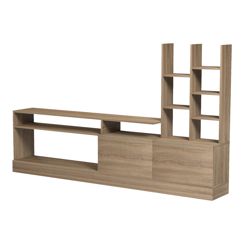 Σύνθετο σαλονιού Seruno  sonoma 170x25x100εκ