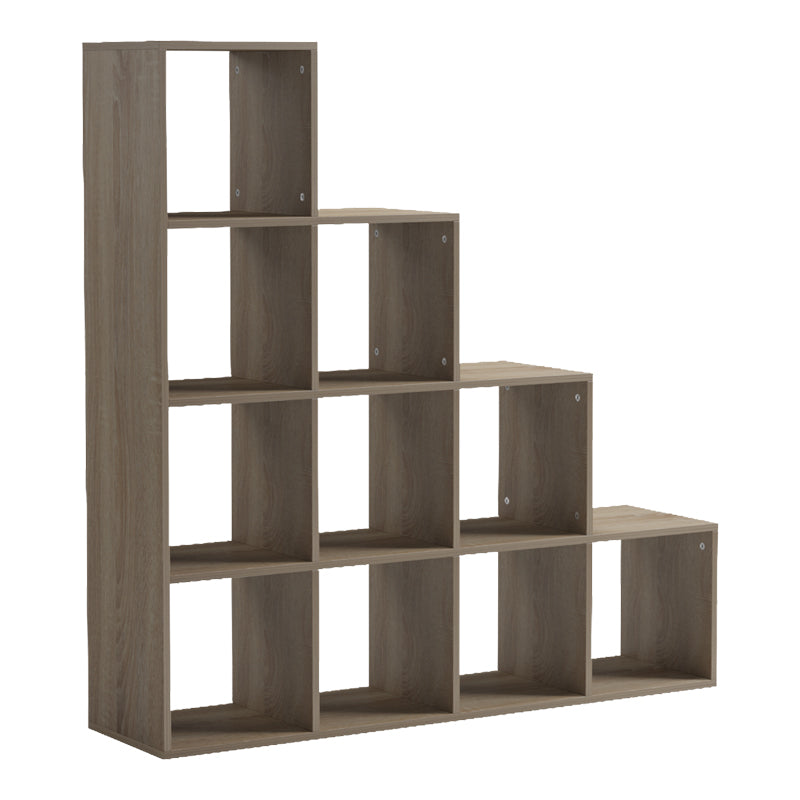 Βιβλιοθήκη Scala  sonoma 129.5x29x129.5εκ - Pakobazaar