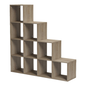Βιβλιοθήκη Scala  sonoma 129.5x29x129.5εκ - Pakobazaar