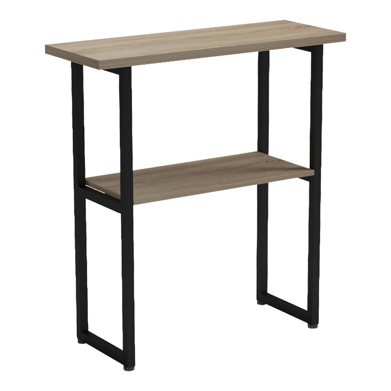 Κονσόλα Solain  sonoma-μαύρο μέταλλο 79x29x85εκ - Pakobazaar