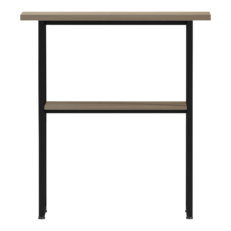 Κονσόλα Solain  sonoma-μαύρο μέταλλο 79x29x85εκ - Pakobazaar