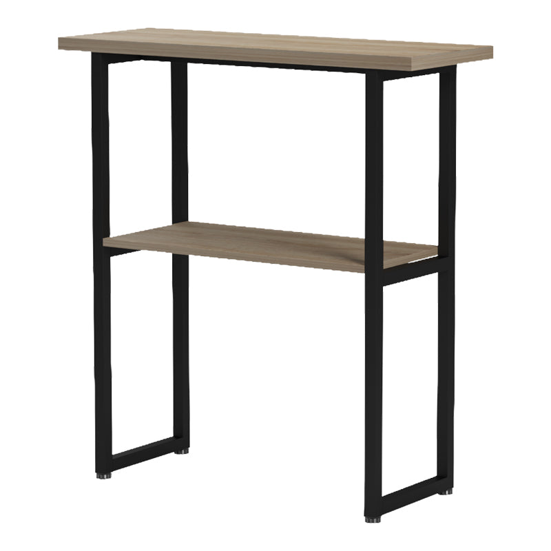 Κονσόλα Solain  sonoma-μαύρο μέταλλο 79x29x85εκ - Pakobazaar