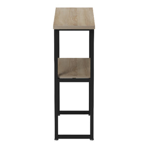 Κονσόλα Solain  sonoma-μαύρο μέταλλο 79x29x85εκ - Pakobazaar