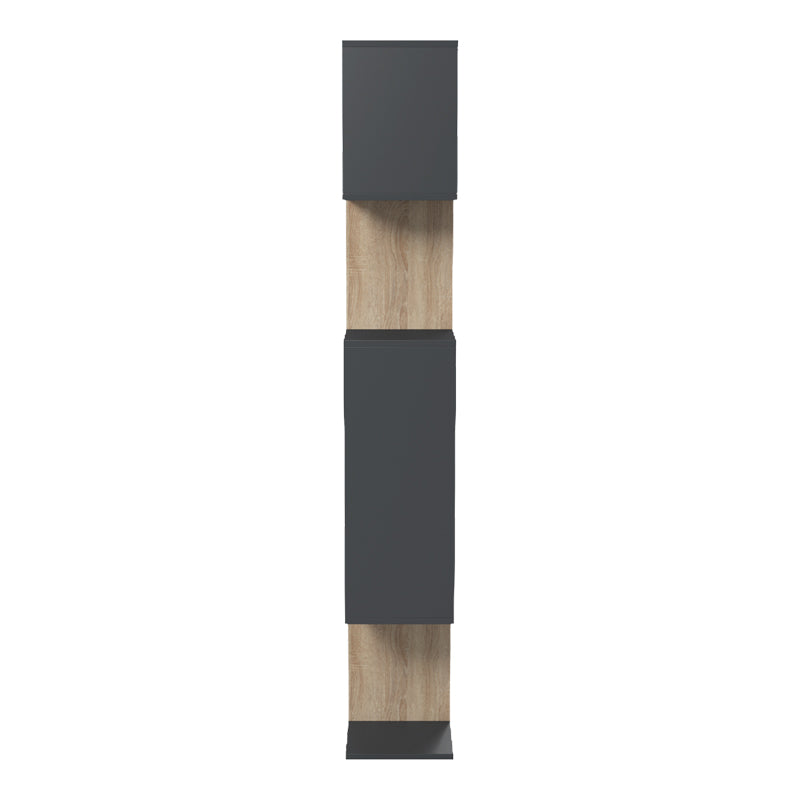 Βιβλιοθήκη Mito  ανθρακί - sonoma 108.5x25x161εκ - Pakobazaar