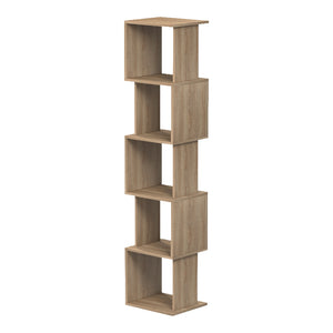 Βιβλιοθήκη Cubik  sonoma 35x30x161εκ - Pakobazaar