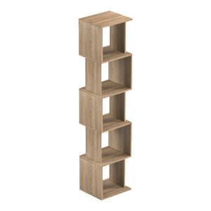 Βιβλιοθήκη Cubik  sonoma 35x30x161εκ - Pakobazaar